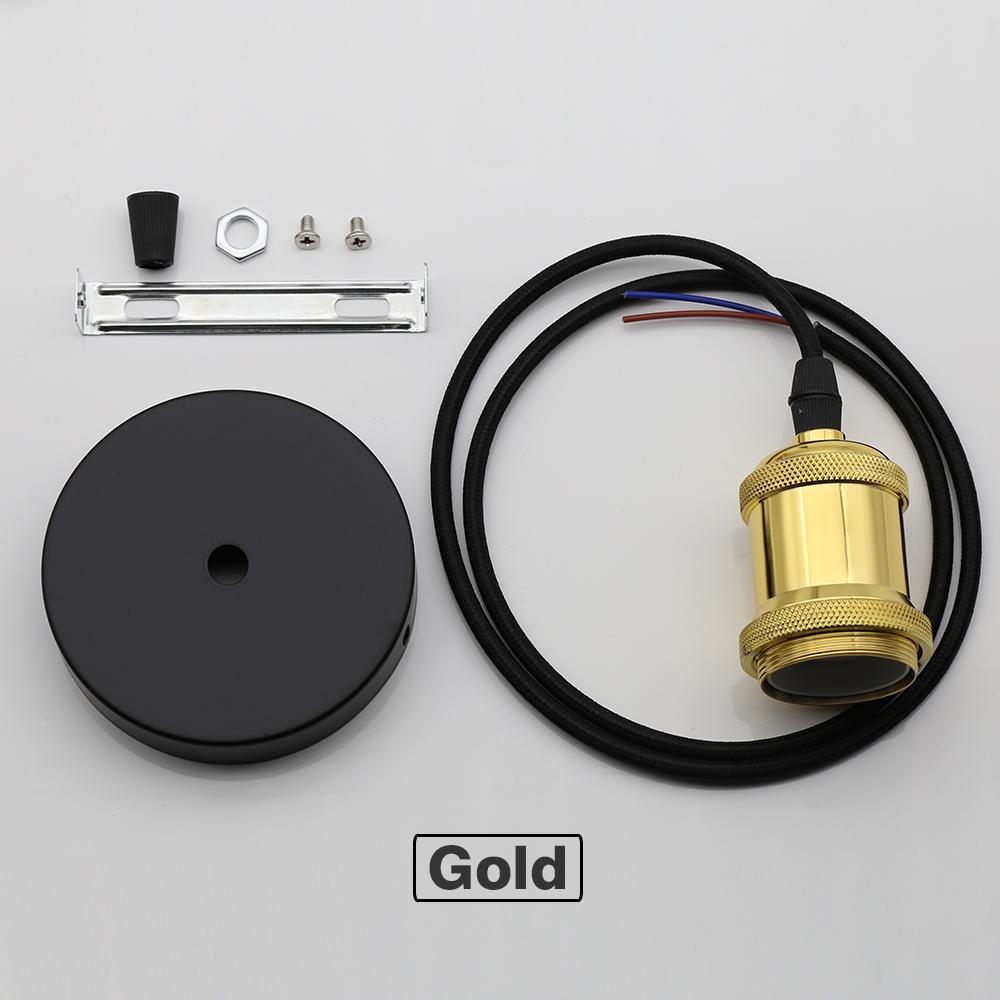 Lumini suspendate din aluminiu moderne Suport lampă E27 110V 220V Lumini LED incandescente vintage retro bec Edison Decor suspendat