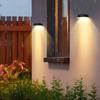IP Waterproof Solar Wall Sconce Light Waterproof Solar Outdoor Wall Lamp Pathway