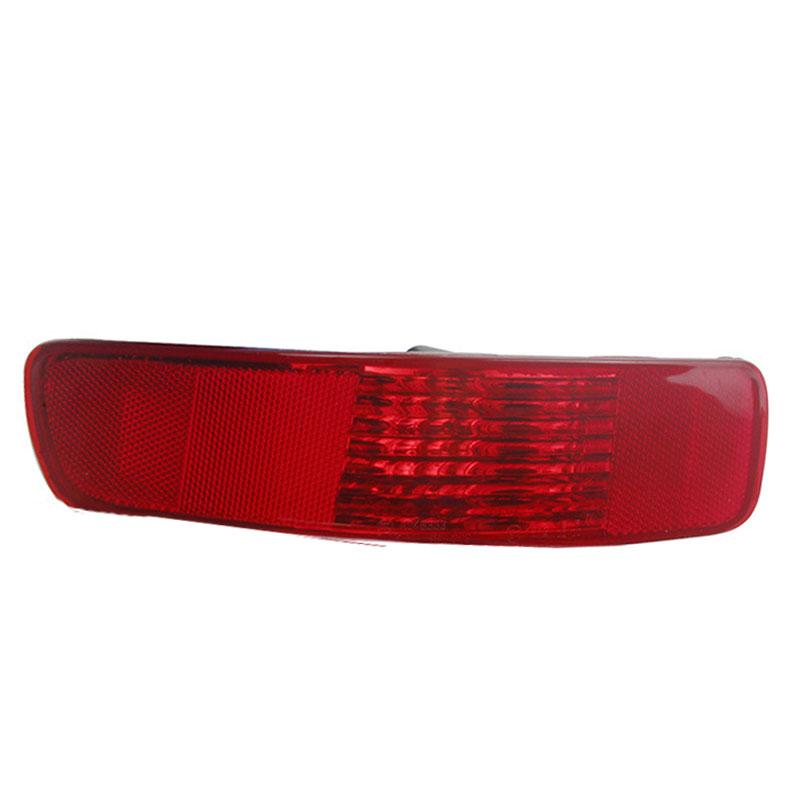 For Mitsubishi Outlander EX 2007 2008-2012 Rear Bumper Brake Light Cover Tail Turn Signal Reflector Lamp No Bulb Car Accessories