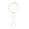 CANNER Bracciale con Charm in Argento 925 Stile INS Occhio di Cavallo Zircone con Catena ad Anello per Donna Uomo Coppia Gioielli da Festa