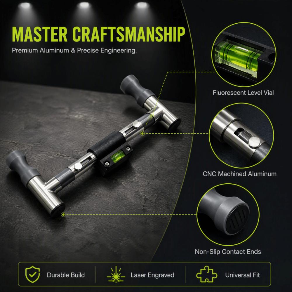 High Precision Wheel Alignment Gauge Steering Positioning Spirit Level Bubble Auto Repair