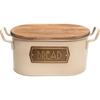 Bread Box with Cutting Board Lid Storage Box Bread Bin Holder Snack Box For Kitchen Containers Organizer