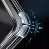 ANTI-SHOCK Case Transparent Colorless for iPhone 14 Pro + 9H Glass