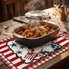 Independence Day Placemat Linen Printed Table 12 By 18 In For Dining Table And Coffee Table