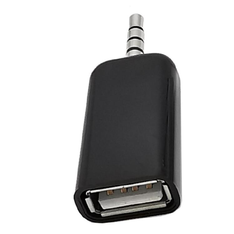 Audios To USB Converter Auxiliary to USB Adapter For Car Stereos Plugs and Play Car Accessory PVC Coated Audios Adapters