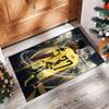 Tappeto Morbido per Area con Motivo Calcio Jude Bellingham Antiscivolo Tappeto per Pavimento Interno Tappetino Decorazione Sportiva per Camera da Letto