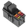 Fuse Relay Box with 2PCS 12VDC 30A 5 Pin Relays and 6PCS 5A 10A 20A Fuses for Car Boat