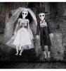 Haunted House Halloween Decoration Skeleton Bride And Groom Hanging Decoration Bride And Groom Ghost Couple Secret Room Props