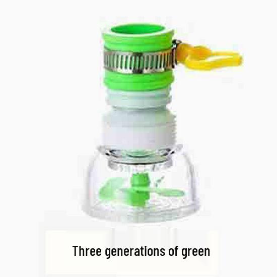 Kitchen Telescopic Nozzle Rotating Anti-splash Water-saving Faucet Sprinkler