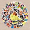 Dragon Ball 50 Pcs Waterproof Cartoon Goku Anime Stickers Decals For Luggage Travel Case Laptop Skateboard Notebook Anime Fans