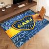 1pc Club Atlético Boca Juniors Print Area Rug - Soft, Washable Non-Slip Indoor Mat, Living Room, Home Office Decorative Rug,Office Decorative