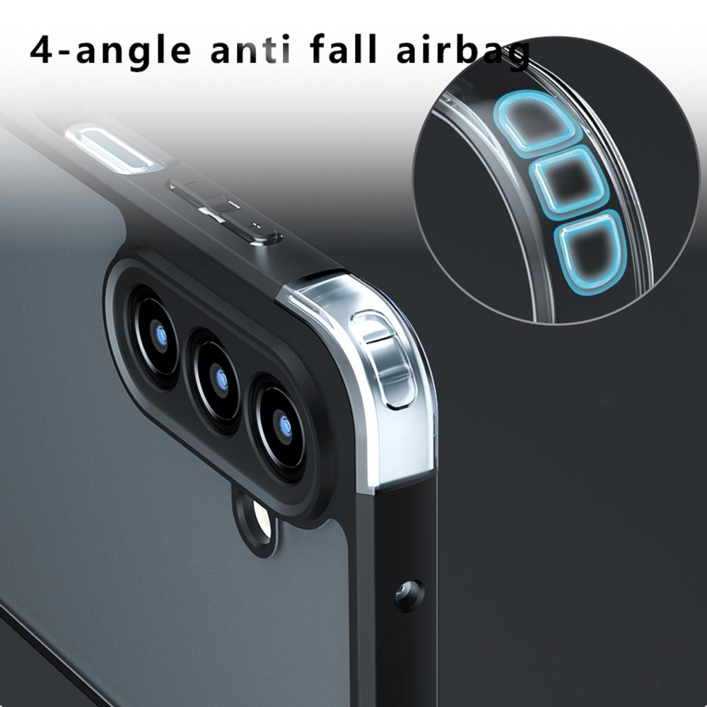 For Samsung Galaxy A34 5G Case TPU + PC Shockproof Clear Phone Cover