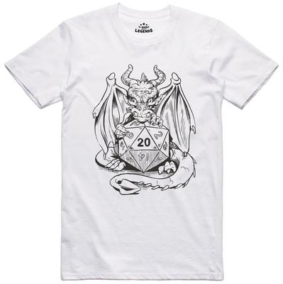 T Shirt Mens Monster Dragons Dungeon Crawler Role Playing Game Regular Fit Tee