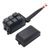 6 Way Blade Fuses Holder Box, Relays Box with Spades Terminals and Wiring Harness 4Pin 12V 40A Relays for Car Truck