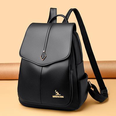 PU Damenrucksack Leichtgewichtiger Rucksack mit großer Kapazität