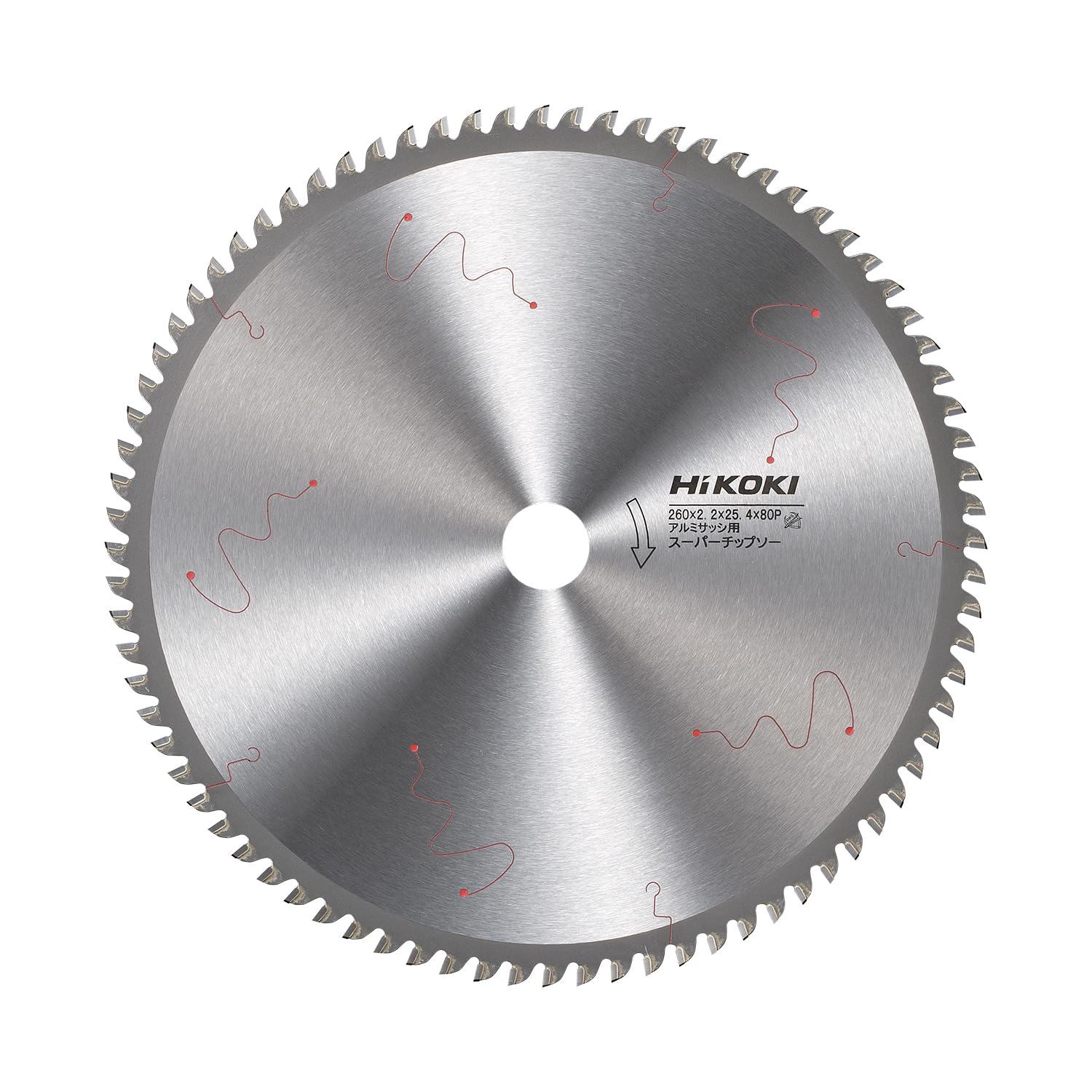 

HiKOKI Пильный диск Super Tip для алюминия 260мм x 80 (для створок), Лезвия, 0032-6744