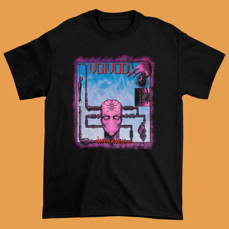 Maglietta Vintage Voivod Nothingface - Tour Progressive - T-Shirt Uomo Con Stampa Frontale, Regalo Per Fan