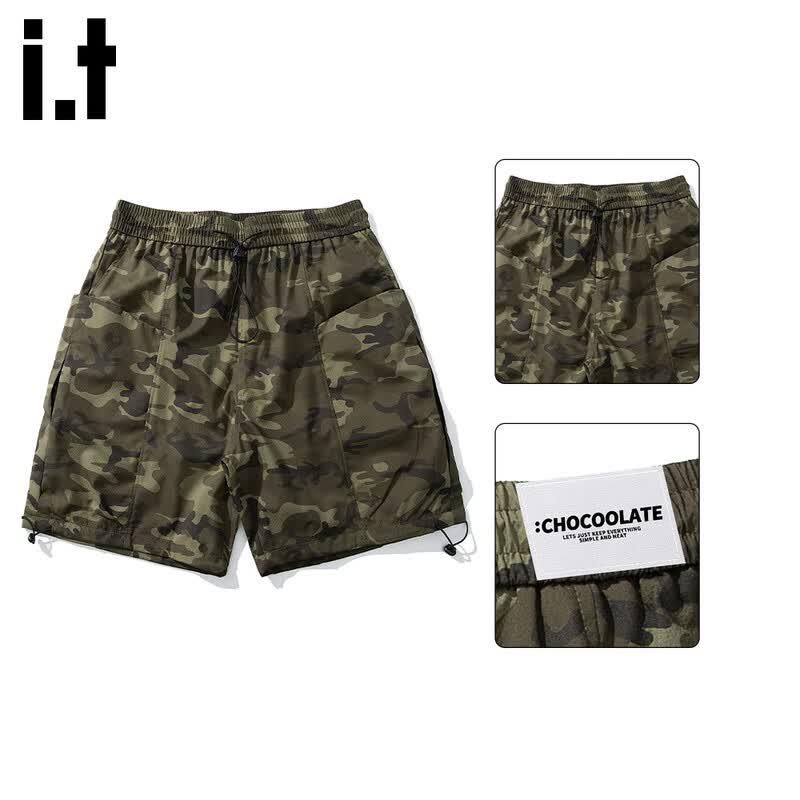 CHOCOOLATEit Men s Quick-Dry Cargo Shorts L