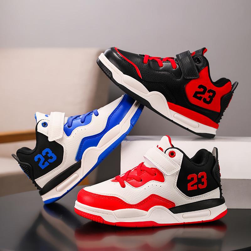 Jungen Leder Sportschuhe Herbst/Winter 2025 - Wasserdicht, Trendig, Lässige Sneaker für Kinder