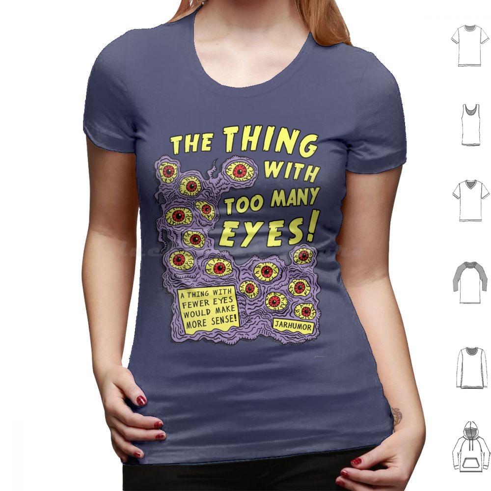 Too Many Eyes T Shirt Men Women Kids 6xl Eyes Eye Eyeball Monster Movie Movies Film Cinema Ed Wood Midnight Midnite Creature