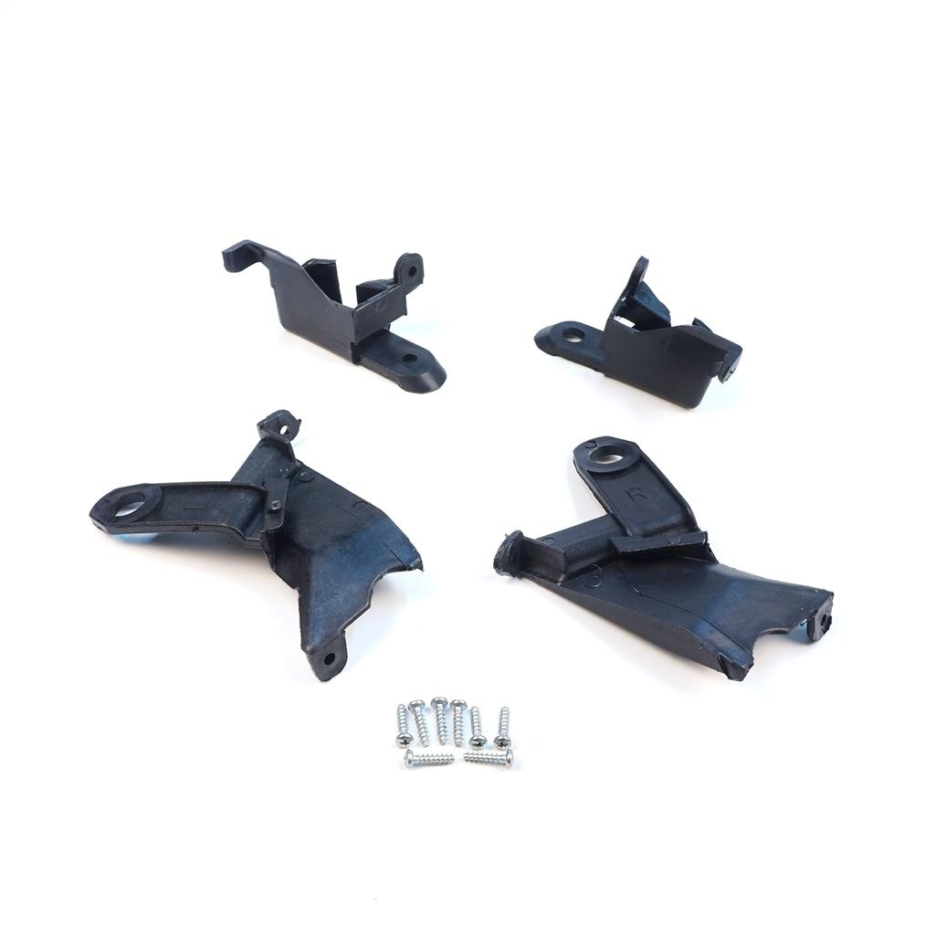 EHL23+EHL24 Headlight Holder Mount Repair Bracket Tab Set Left Right Side for Toyota Corolla MK10 E140 E150 Altis 2006-2010 8119412050 8119512050 