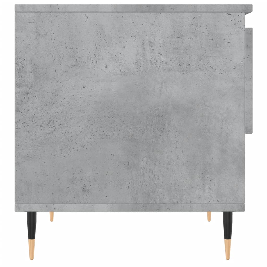  Coffee Table, Concrete Grey, 50x46x50 Cm