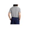 Polo Ralph Lauren Solid Color Logo Embroidered Casual Short Sleeve Polo Shirt Men tops Gray 710937319003