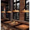 Rattan Pendant Light Vintage Boho Rattan Hanging Lamp Rope Lampshade for Dining Living Room Bedroom Hallway Kitchen Island