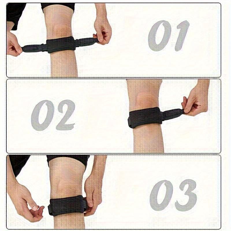 1 Stücke Patella Knie Strap Einstellbare Knieorthese Patellasehne Stabilisator Unterstützung Band Für Knie Schmerzlinderung