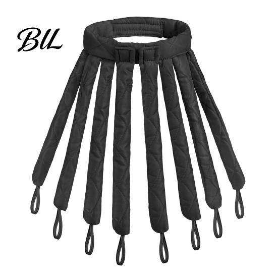 Damage Free Hair Curler No Heat Curling Rod Headband, Fo Long Thick Hair, Octopus Curl Styling Headband Curls Roller with Eight Claws, DIY Tool