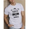 European sizes Men's Polish-Themed Gift Short Sleeve T-Shirt - Casual Summer Round Neck Top with Polish
