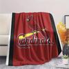 St.Louis Cardinals2 Flannel Blanket, High Quality Comfortable for All Seasons, Home Decor, Warmth and Comfort