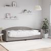 VidaXL Daybed with Mattress Taupe 80x200 Cm Fabric 3197168