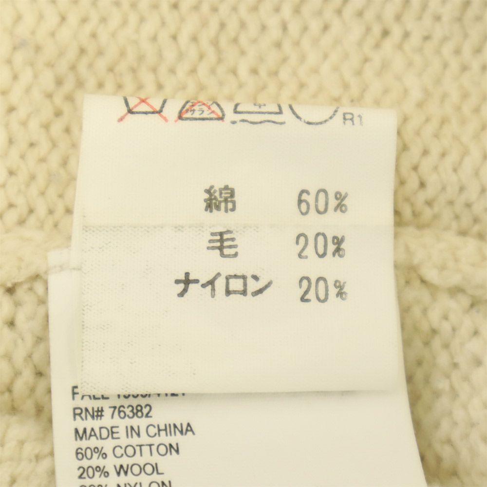 Timberland 90s Long Sleeve V Neck Sweater L White Knit Old Vintage Men's Used