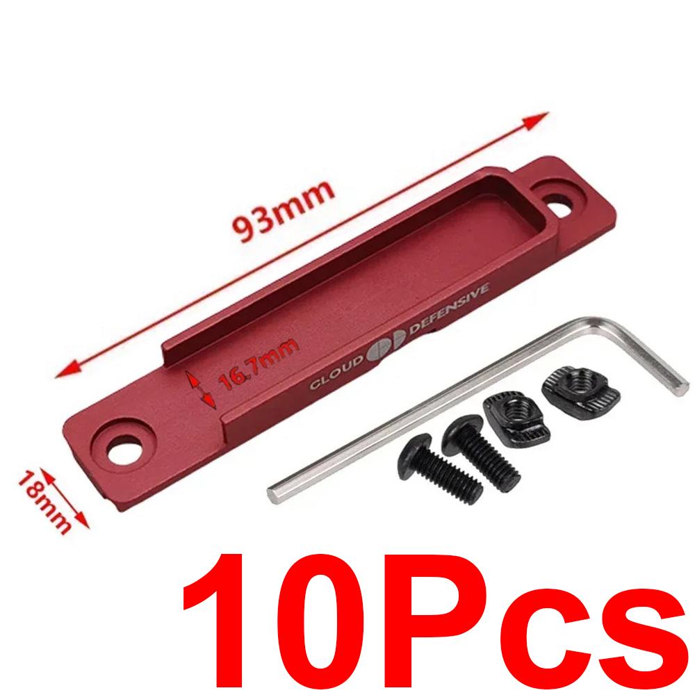 Tactical Metal Slot Flashlight Mount Base for MLOK System Hunting Shooting CS Game Accessories M300/M600 SF Port DBAL-A2 Switch2