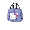 Hellokitty Handheld Meal Bag Cartoon Bento Bag Insulated Lunch Box Bag With Rice Storage Bag Portable