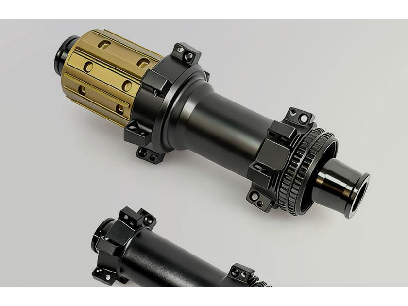 GS1002 Lightweight 24-Hole Centerlock Thru-Axle Road Bike Hub with 36T Disc Brake