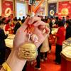 999 Pure Gold Keychain for Phone and Bag - Perfect Gift for Spring Festival