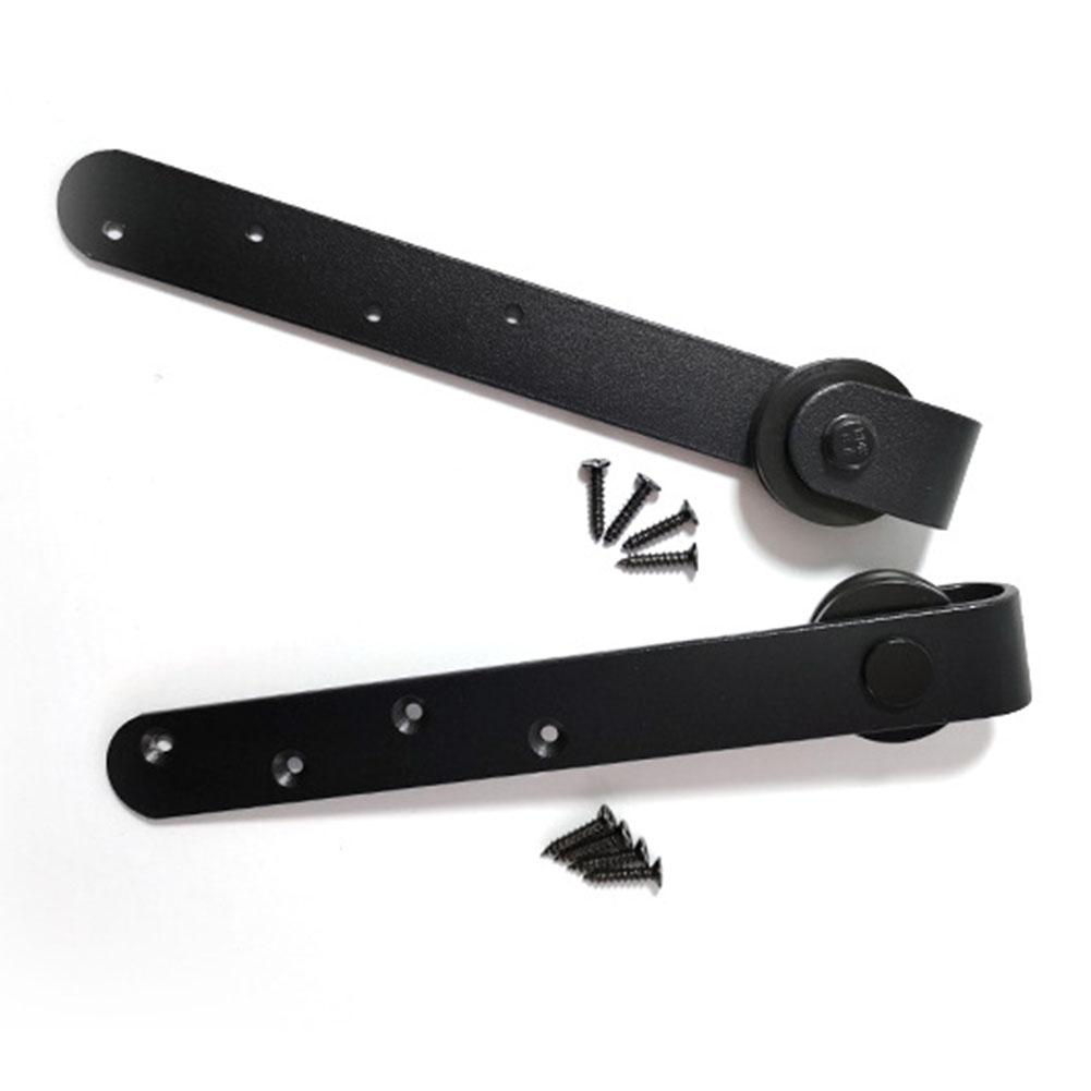 Cabinet Door Kit Barn Door Hardware Kit Small Space Solutions 23.7x5.5x4cm Compact Size Precision-Engineered Track