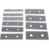 10 Pair 1/8 X 4-In Precision Parallel Set .001" Hardened Steel In Case Steel New