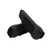 2 Pcs Horse Tendon Boots Set Soft Prevent Slip Cushioning PU Shell Tendon Guard Boots for HorsesBlack Front Legs XL