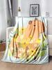Warm Soft Capybara Throw Blanket Fluffy Plush Bedspread for Adults  Kids Perfect for Sofa or Bed  Ideal Gift