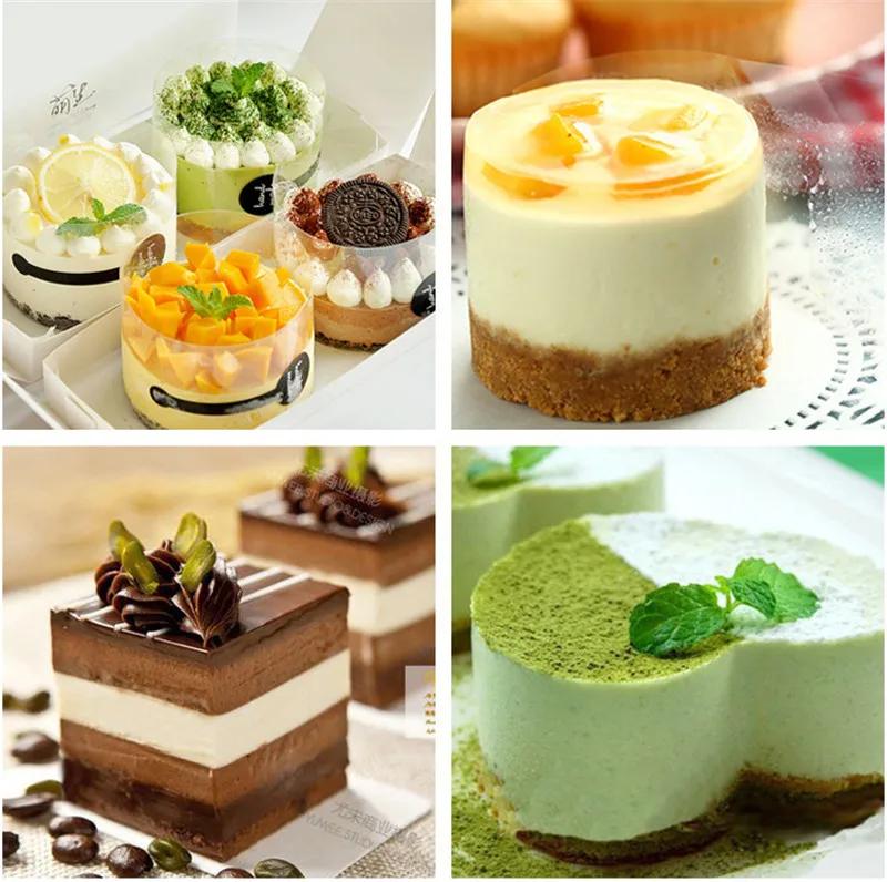 10M Przezroczysty 6cm/8cm/10cm Krawędź Ciasta Musowego Gadżety Kuchenne Taśma do Owijania Kołnierz Rolka Opakowanie Narzędzie do Pieczenia