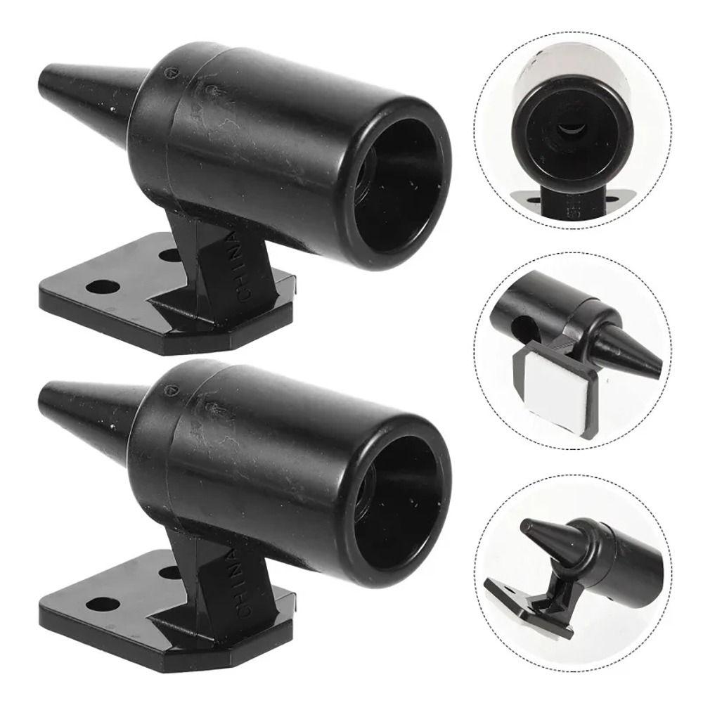 2/4 Stück Neuer tragbarer Hirschabweiser Mini wetterfestes Tierwarnpfeifen Kollisionsschutz-Sirene für Fahrzeug Feld Drive