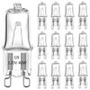 40W G9 Ovnlys Høytemperaturbestandig Halogenpære Lampe For Kjøleskap Ovner Vifter