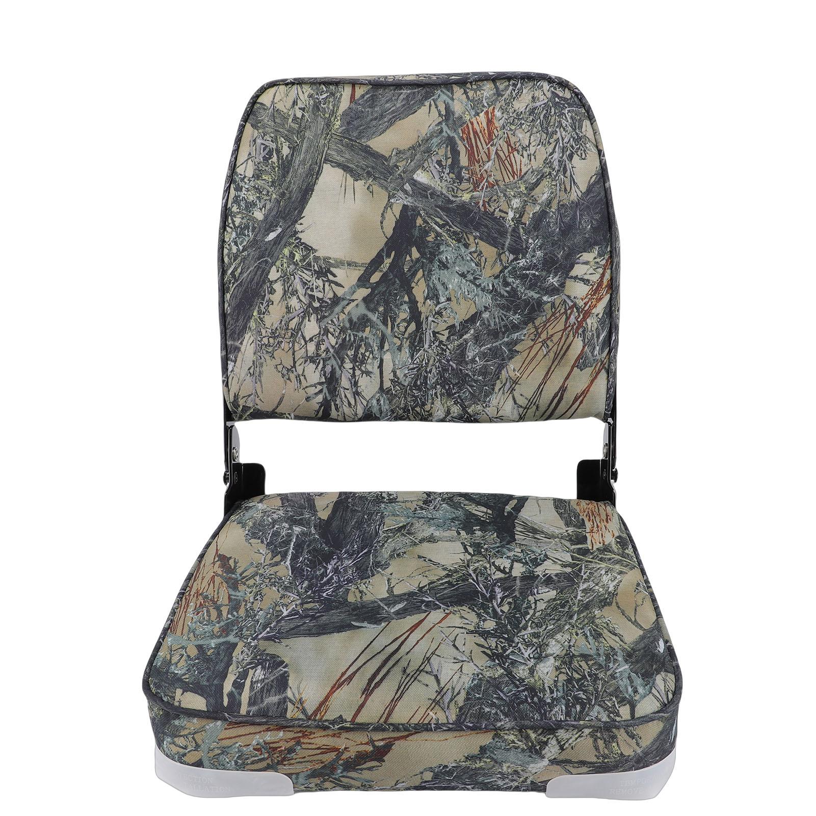 Складное сиденье для лодки Низкое сиденье для лодки Удобное морское сиденье с пенопластовой набивкой для лодки, каноэ, понтона