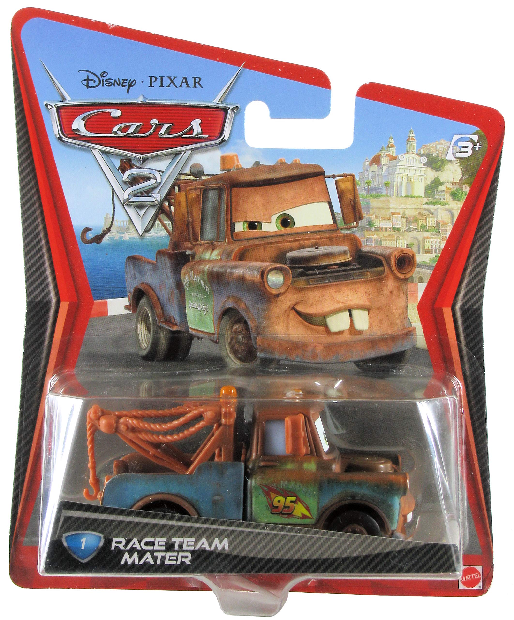 

Миниатюрная машинка Disney Cars RACE TEAM MATER [Тачки 2] В честь выхода фильма [Тачки 2], она уже здесь