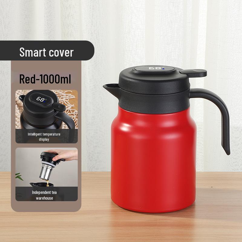 Large Capacity 304 Stainless Steel Insulated Tea Infuser Kettle for Home and Office