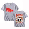 New Anime Dandadan Skeleton Wealth Cat Printed T Shirt Women Men Teens Fashion Hip Hop Harajuku Casual Short Sleeve Tops Tees