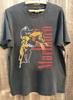 Tricou de bază unisex vintage anii '90 Marlboro Cowboy Vestul Sălbatic Cărbune S5XL WA4481 Tricou unisex
